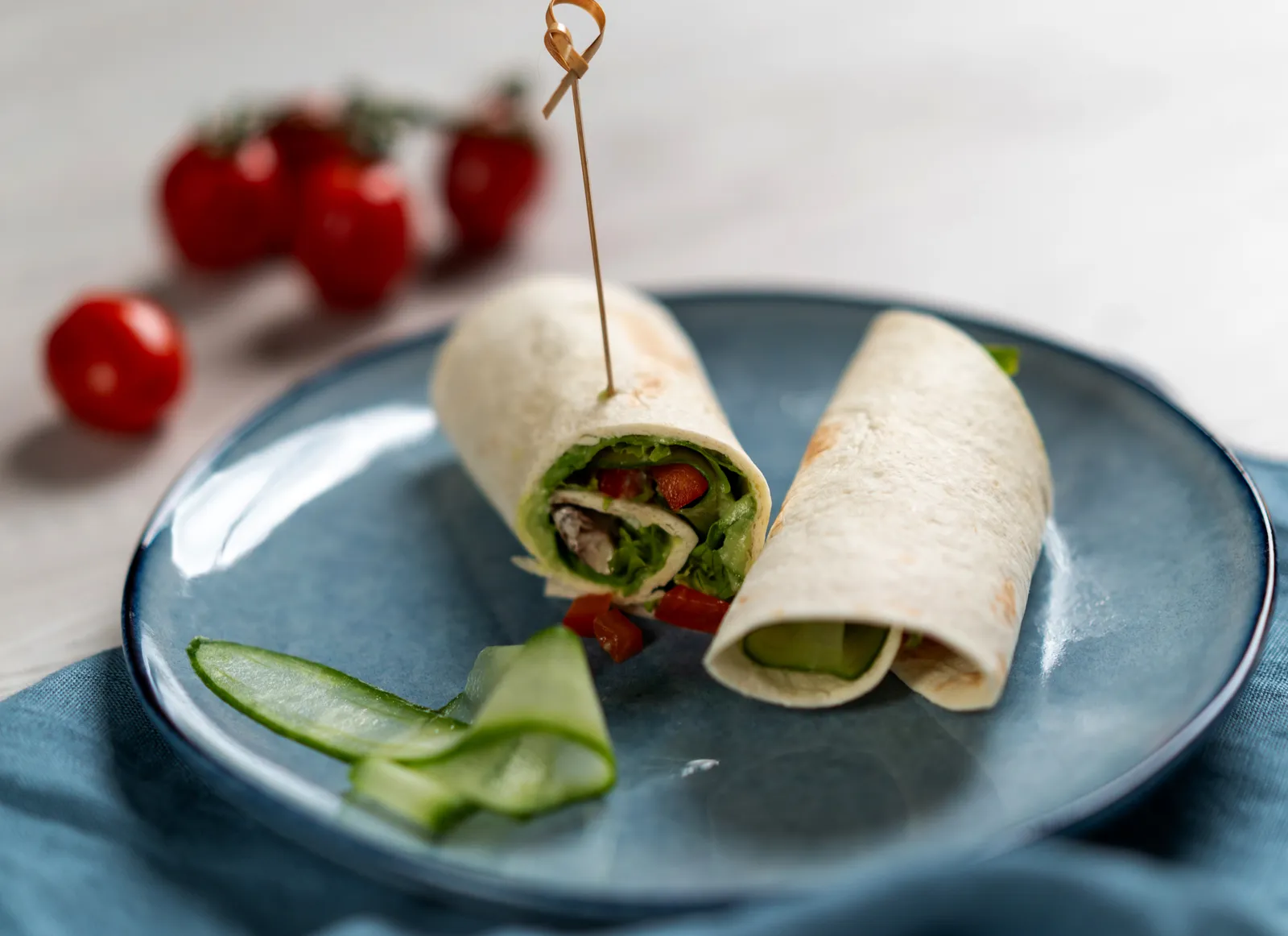 Tortilje s povrćem i sardinama