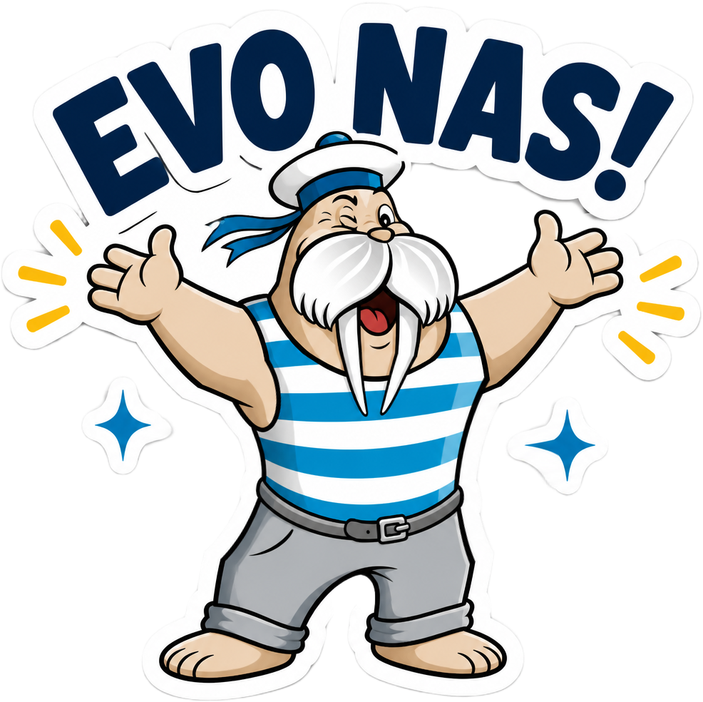 Evo nas!