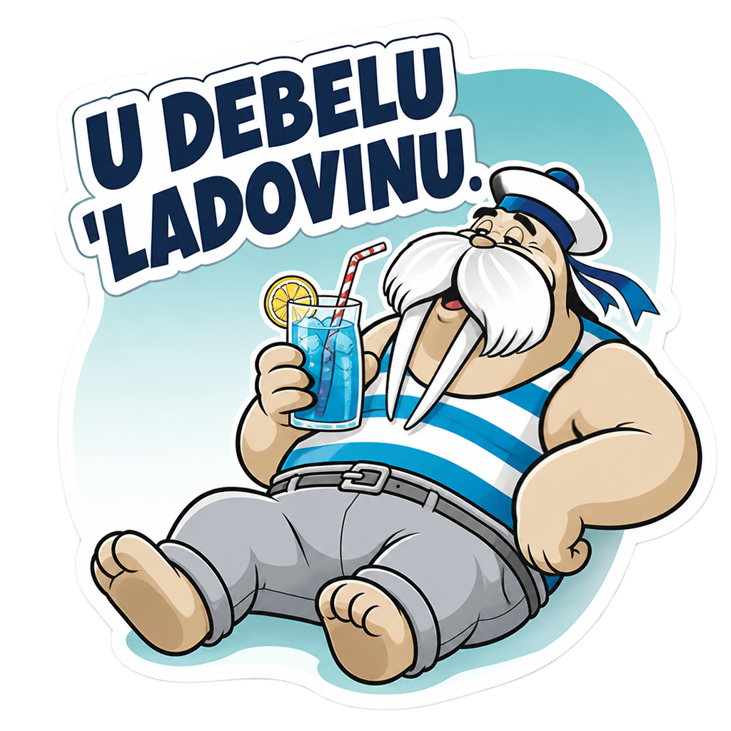 U debelu ladovinu